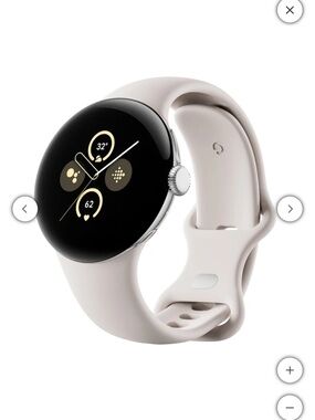 Google Pixel 2 Smartwatch with Porcelain Strap